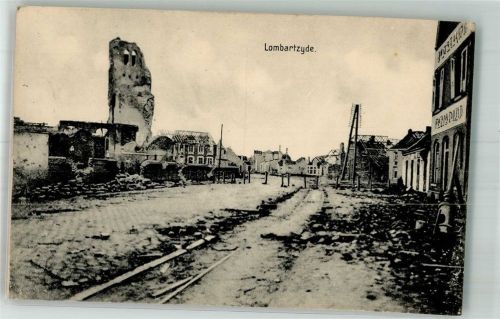 Lombartzyde WK I Trümmer