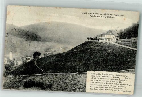 Wildemann 1913 Kurhaus Schöne Aussicht
