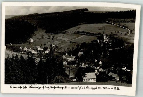 Rechenberg-Bienenmühle Sommerfrische Wintersportplatz Kirche