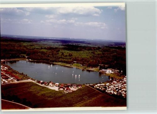 Groß-Gerau Luftaufnahme Segelboote Campingplatz