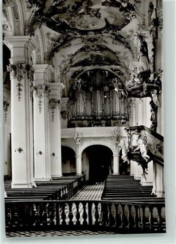 Isny Inneres der Klosterkirche St. Georg