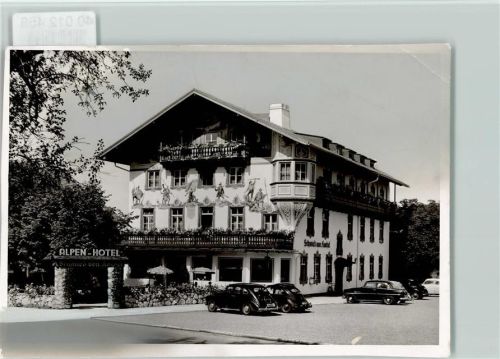82431 W8113 Kochel a. See FOTO KEINE AK Alpen-Hotel