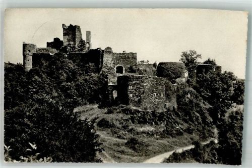 Buerschent 1952 Schloss Ruine