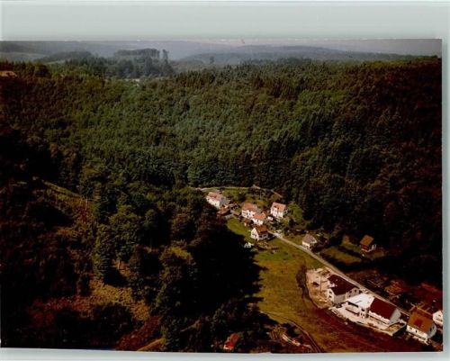 Schwarzbach Luftaufnahme Gasthaus Pension Waldesruh