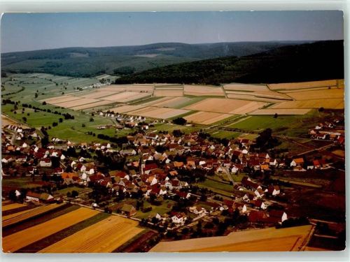 37170 W3418 Schönhagen , Solling FOTO KEINE AK Luftaufnahme