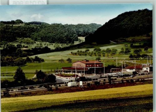 W7348 Gruibingen Autobahnraststätte Autobahn FOTO KEINE AK