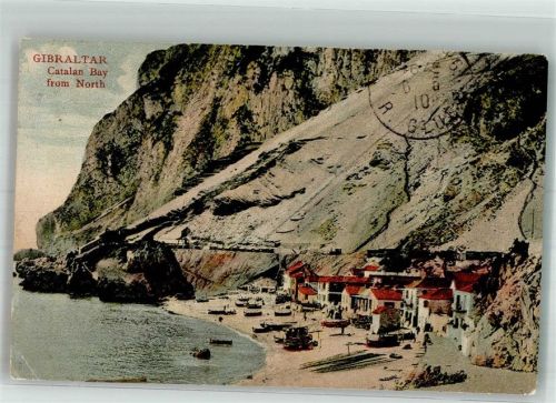 Gibraltar 1910 Catalan Bay