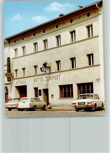 93437 W8492 Furth im Wald FOTO KEINE AK Hotel zur Post
