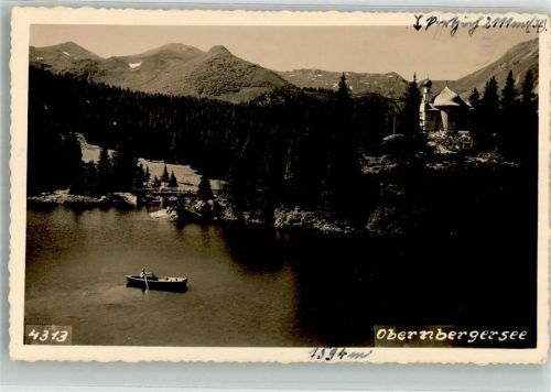 Obernberg 1942 Obernberger See