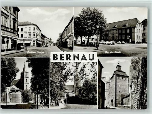 Bernau Berliner Straße Rat der Stadt Hungerturm Mehrfachaufnahme