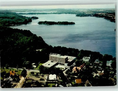 23714 W2423 Malente-Gremsmühlen - Luftaufnahme Blick auf Kurklinik Buchenholm und Dieksee