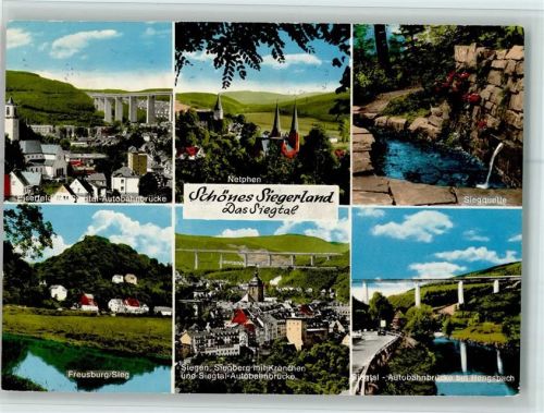 Eiserfeld Eiserfeld Siegtal-Autobahnbrücke Netphen Siegquelle Freusburg AKU2
