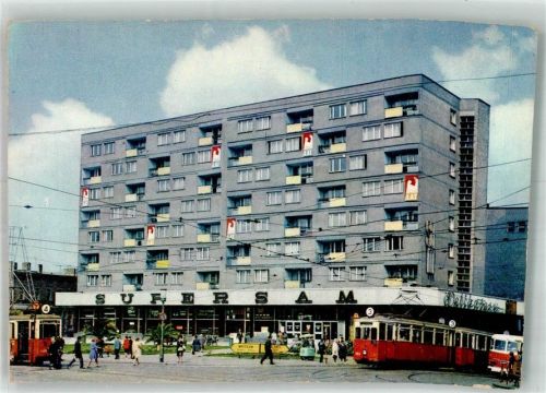 Hindenburg Geschäft Straßenbahn