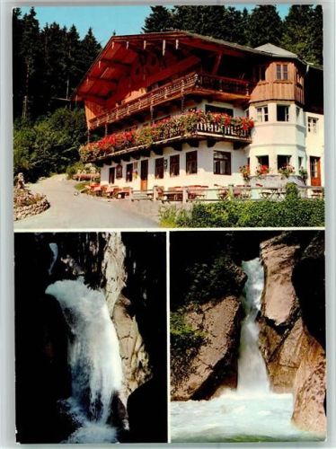Bayrischzell Alpengasthof Zum feurigen Tatzelwurm mit Wasserfällen