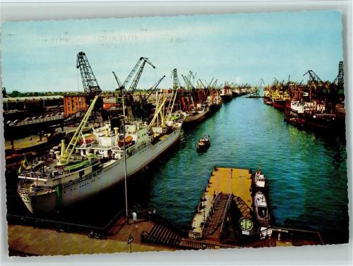Bremen Schiffe im Hafen