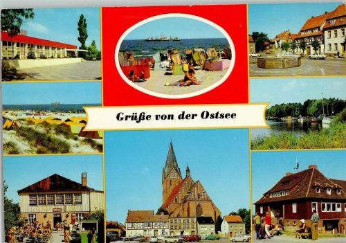 18375 O2383 Ostseebad Prerow - Riesenkarte