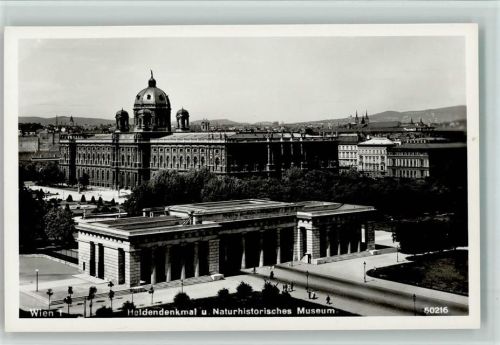 Wien Heldendenkmal und Naturhistorisches NMuseum