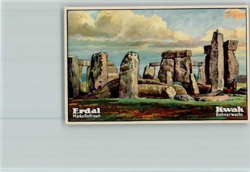 Stonehenge Erdal-Kwak Sammelbild Serie72