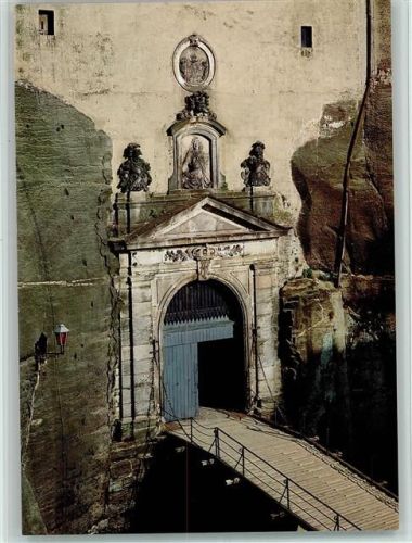 Königstein Festung Königstein Brockportal Torhaus Relief