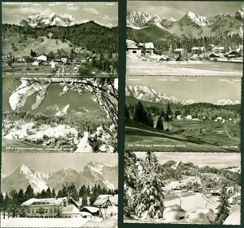 Klais Lot mit 6 AK, um 1965; gute Erhaltung, wenige gelaufen