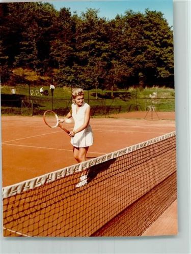Hub Tennisspielerin