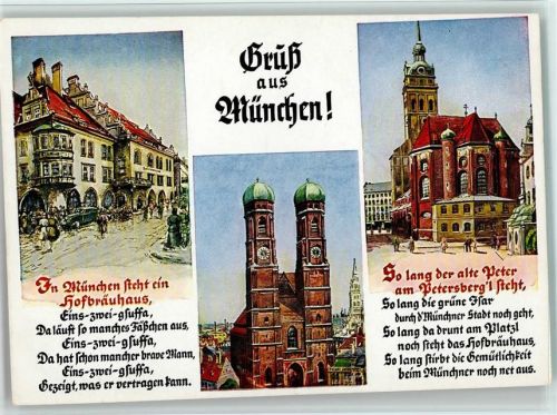 München Hofbräuhaus und alter Peter