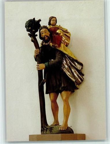 Weil der Stadt Hl. Chrisophorus spätgotisch Kath. Stadtkirche St. Peter und Paul