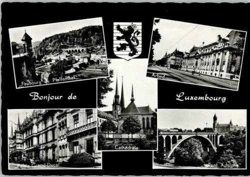 Luxembourg Paffenthal Grand Ducal Arbed und Pont Adolphe