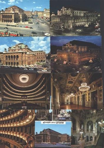 1010 Wien 1. Bezirk, Innere Stadt - Oper , Lot mit 28 AK (vereinzelt doppelt)