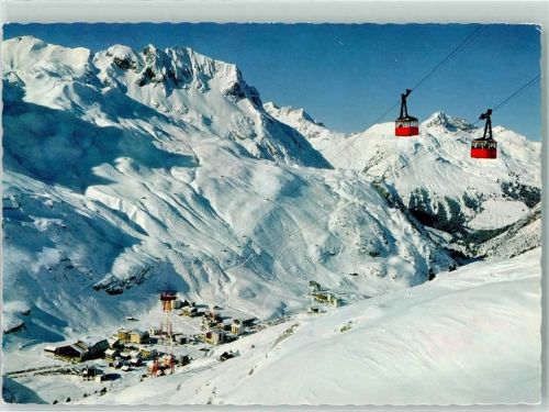 Zürs Winter Arlberg Kabinenbahn
