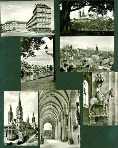 Bamberg Lot mit 7 AK, ca. 1955-1965: gute Erhaltung, nicht gelaufen