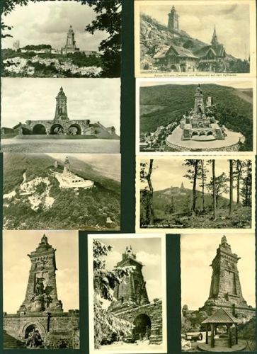 06567 O4712 Kyffhäuser Denkmal Lot mit 32 AK, wenige doppelt, ca. 1917-1963: gute Erhaltung, teils gelaufen