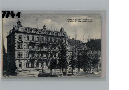 Schönwald Kurhaus Adler