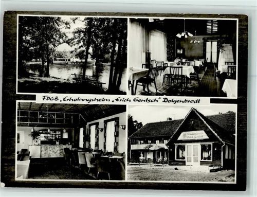 Dolgenbrodt FDGB-ERholungsheim Erich Gentsch Inneanufnahmen 4-Bildaufnahme