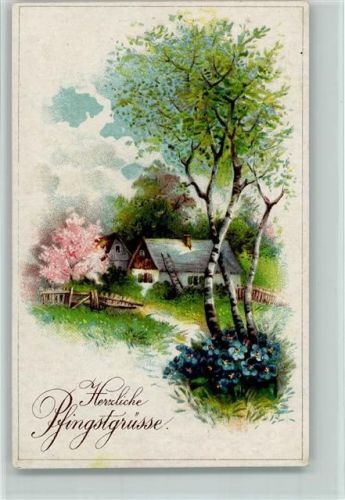Stempel Pfingstgrüße 1918 Berlin