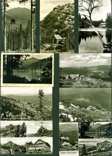 Grosser Arber mit Abersee Lot mit 23 AK, ca. 1958-1963: gute Erhaltung, teils gelaufen