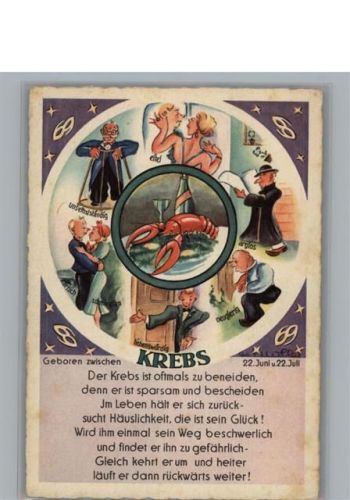 Astrologie Sternzeichen Krebs