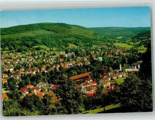 Bad Orb Luftaufnahmen Teilansicht mit Kurviertel