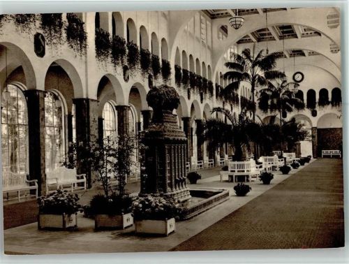 Bad Kissingen Wandelhalle Innenaufnahme