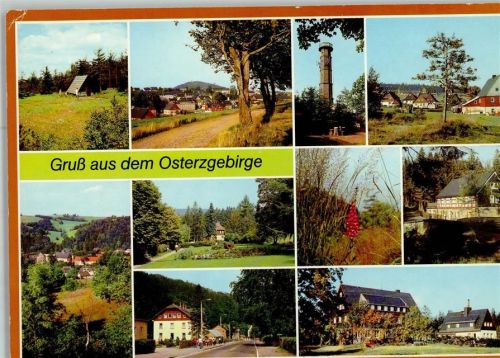 01773 O8242 Altenberg , Erzgeb - Riesenkarte