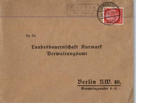 Lieberose Landpoststempel