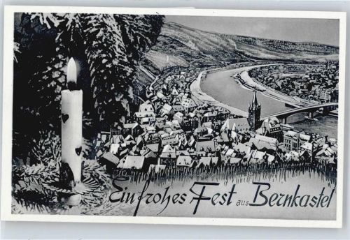 Bernkastel Winter-Karte