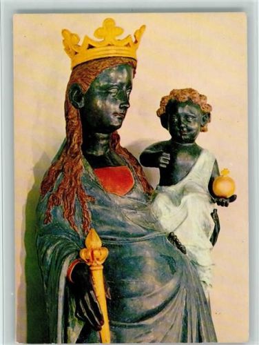Luxembourg Schwarze Mutter Gottes und schwarzes Jesu Kind Not