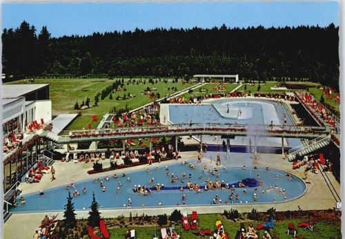 Bad Füssing Schwimmbad Luftaufnahme