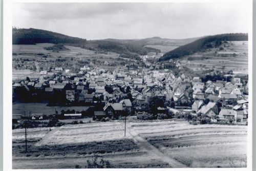 Wissenbach Feld Haus Berg Baum