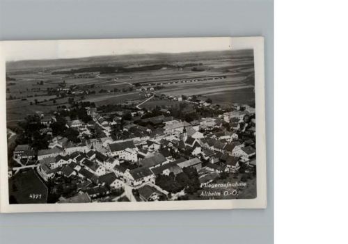 Altheim O. Ö. (A) Fliegeraufnahme