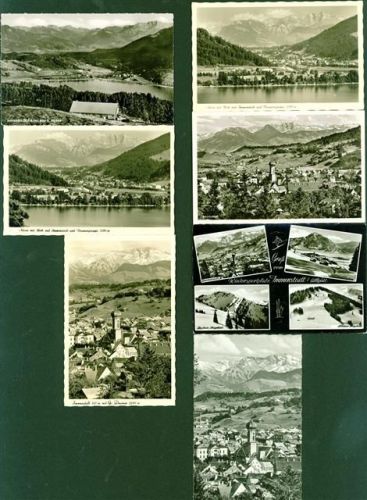 Immenstadt Lot mit 7 AK, ca. 1950-1959, gute Erhaltung, teils gelaufen