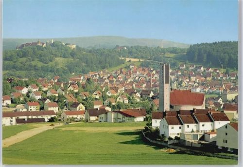 Heidenheim Wiese Baum Haus Berg