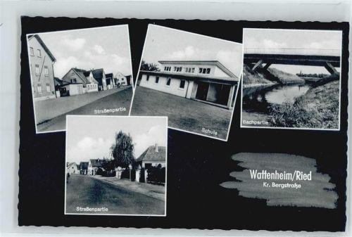 Wattenheim Schule , Bachbrücke