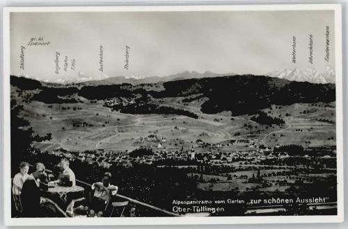 Tüllingen Alpen , Gasthaus zur schönen Aussicht